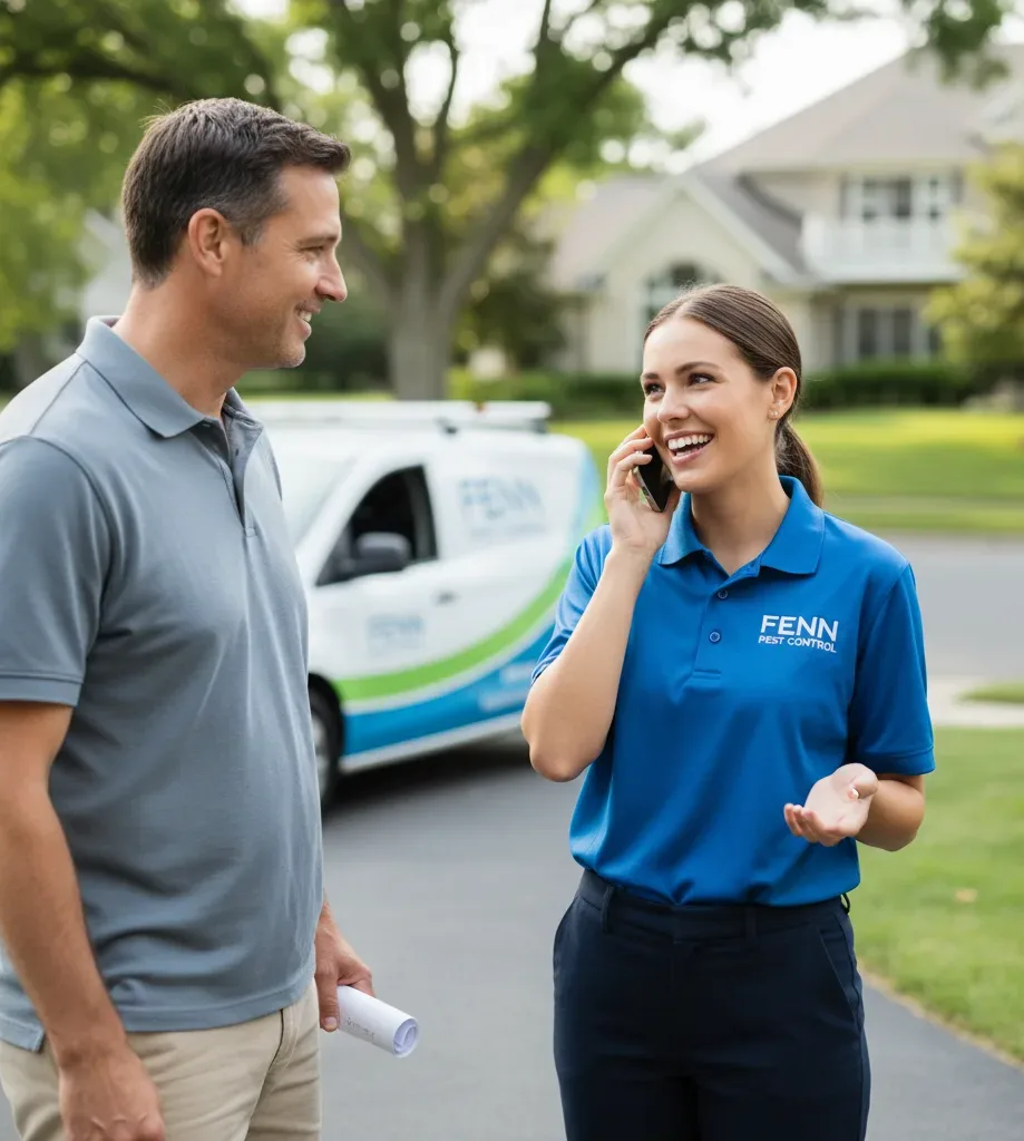 Fenn Pest Control customer support in French Lick